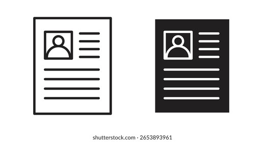 Ilustração de vetor de ícone de registro criminal em um fundo transparente.