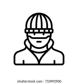 Criminal Symbol Icon Stock Vector (Royalty Free) 710992900 | Shutterstock