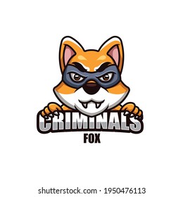 Criminals Fox Creatives Mascot Logo