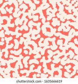 Crimson and Beige tie dye seamless pattern.  Shibori seamless print. Watercolor hand drawn batik.  Handmade watercolour shirt tie dye pattern. Japan traditional tile. Red and White shibori.