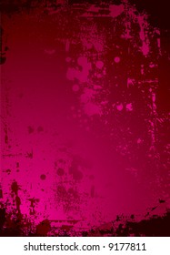 crimson and black abstract background in a rough gothic style