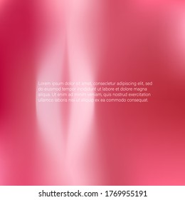 crimson blurred background. Data technology background. Blur bokeh. Vector illustration