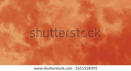 Crimson Cloud Texture Over a Warm Clay Canvas with Watercolor Bleed

