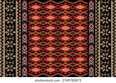 Crimson Diamond Reverie pattern seamless