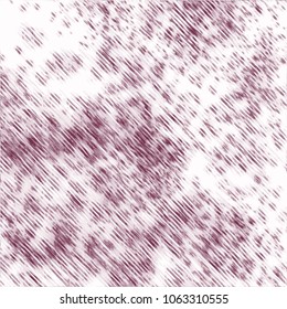 crimson red watercolor hatching pattern with diagonal disrupted lines, vector illustration