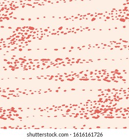 Crimson Red and White Vector seamless check pattern. Allover pattern. Ink grunge grid. Hand drawn seamless check pattern. Graphic background with ethnic tartan. Seamless check pattern background.