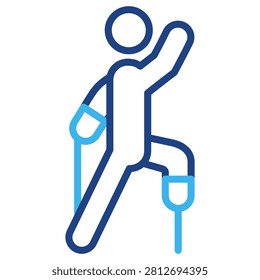 Crippled Icon Element For Design