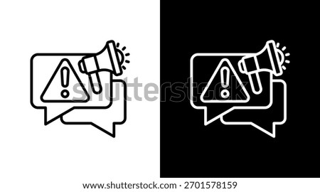 Crisis Communication With Icon Set Design