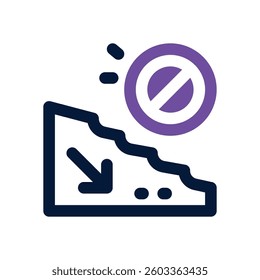 crisis dual tone icon. Sleek and modern vector icon for websites, mobile apps, marketing materials, and corporate design. Fully scalable and ready to use.