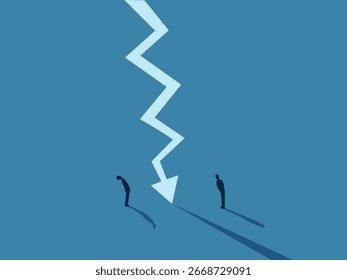  crisis graph creates a rift between the two