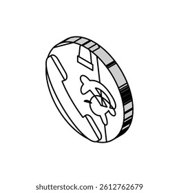 crisis helpline mental health isometric icon vector. crisis helpline mental health sign. isolated symbol illustration
