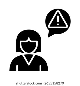 Elemento de icono de línea directa de crisis para diseño