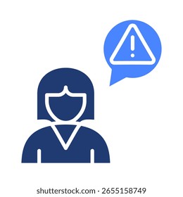 Elemento de icono de línea directa de crisis para diseño