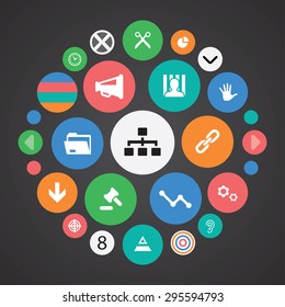 crisis icons universal set for web and mobile