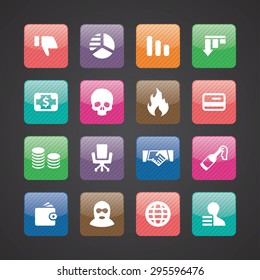 crisis icons universal set for web and mobile