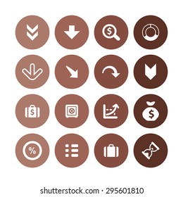 crisis icons universal set for web and mobile