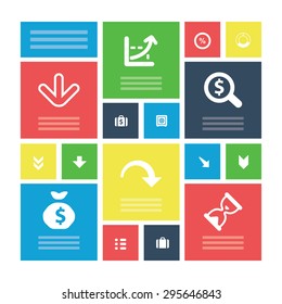 crisis icons universal set for web and mobile
