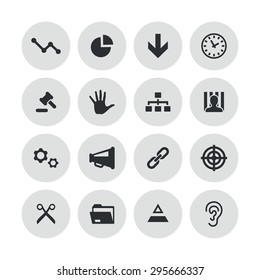 crisis icons universal set for web and mobile