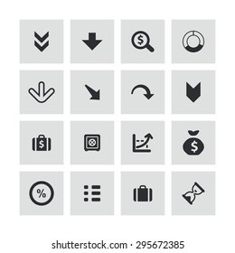 crisis icons universal set for web and mobile