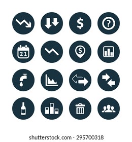 crisis icons universal set for web and mobile