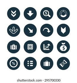 crisis icons universal set for web and mobile