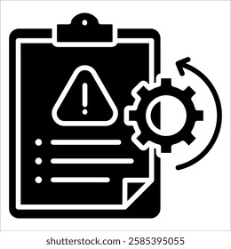 Crisis Management Icon Element For Design