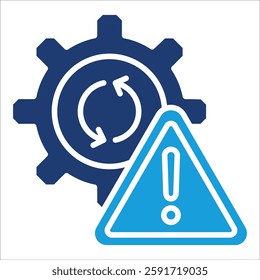 Crisis Management Icon Element For Design