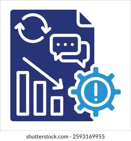 Crisis Management Icon Element For Design