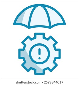 Crisis Management Icon Element For Design