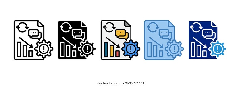 Crisis Management Icon Element For Design