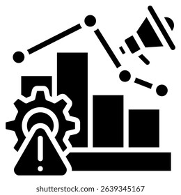 Crisis Management Icon Element For Design