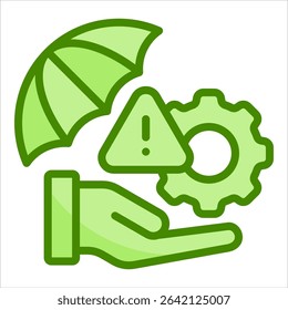 Crisis Management Icon Element For Design