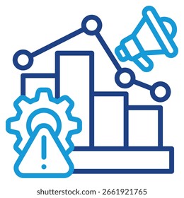 Crisis Management Icon Element For Design