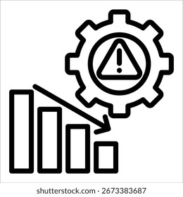 Krisenmanagement-Symbolelement für Design