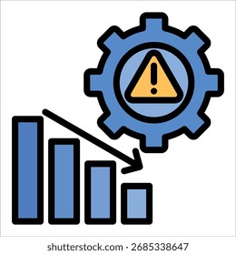 Elemento De Ícone Do Gerenciamento De Crises Para Design
