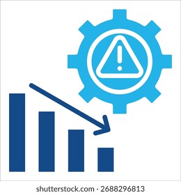 Elemento de icono de gestión de crisis para el diseño