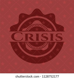 Crisis red emblem