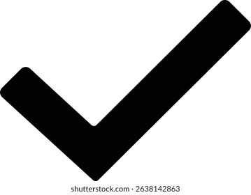Crisp and Clean Checkmark Icon