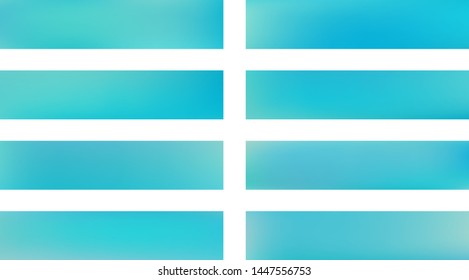 Crisp glass print set. Elementary colorific texture. Background texture, blend. Cyan colored. Wonderful skinali texture background set. Colorful horizontal pattern texture.