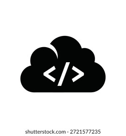 Crisp, minimalist cloud design with soft edges and bright lighting for digital use.