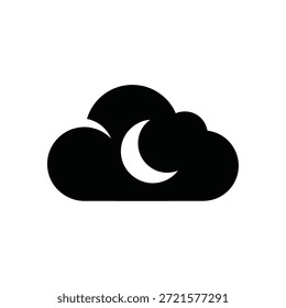 Crisp, minimalist cloud design with soft edges and bright lighting for digital use.
