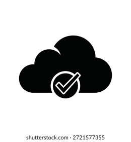Crisp, minimalist cloud design with soft edges and bright lighting for digital use.