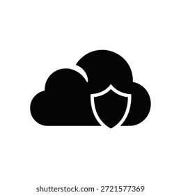 Crisp, minimalist cloud design with soft edges and bright lighting for digital use.