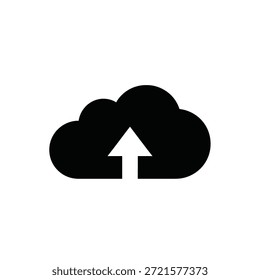 Crisp, minimalist cloud design with soft edges and bright lighting for digital use.