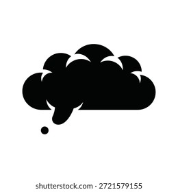 Crisp, minimalist cloud design with soft edges and bright lighting for digital use.