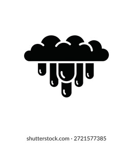 Crisp, minimalist cloud icon with soft edges and bright lighting for digital use.