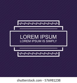 Crisp Modern Banner Element. Minimal design style. Put your own message text in the banner templates.