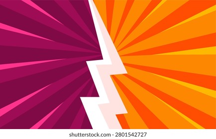 A crisp white lightning bolt icon, dynamically rendered with sharp edges, representing electric power, speed, and sudden impact.