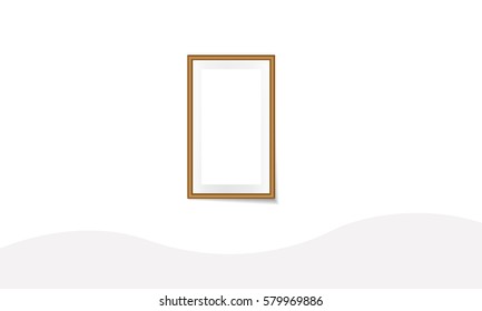 Crisp white walls, old