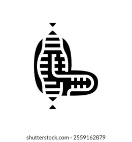 crispr tool genetic engineering glyph icon vector. crispr tool genetic engineering sign. isolated symbol illustration